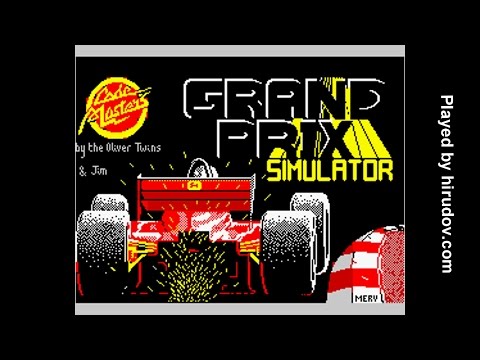 Sinclair ZX Spectrum Longplay - Grand Prix Simulator