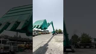 Download lagu Kobelco's 25m Long Boom is Ready For Action!  #kobelco #excavator #shorts mp3