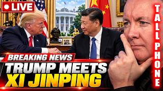📱 🔴 LIVE: Trump Meets Xi Jinping — US-China Summit & Breaking News | Martyn Lucas Investor
