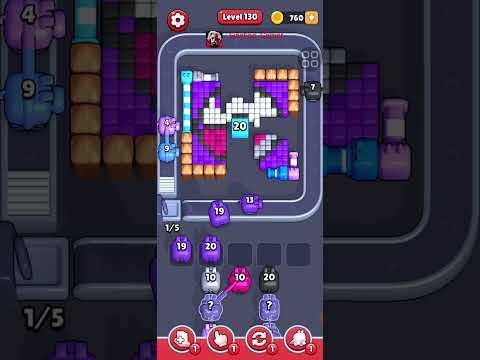 Pixel Flow Level 129 Walkthrough