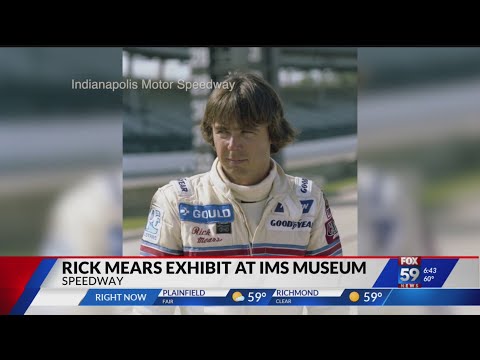 Rick Mears exhibit at IMS Museum
