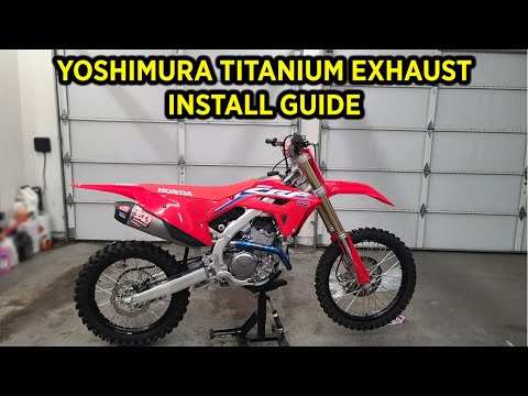 YOSHIMURA TITANIUM EXHAUST INSTALL GUIDE (CRF250R)