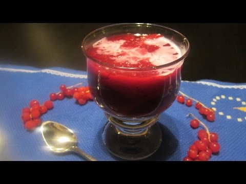 How to Make Rødgrød Med Fløde  A Danish Berry Pudding (grød) Dessert Recipe. FUN tongue twister!