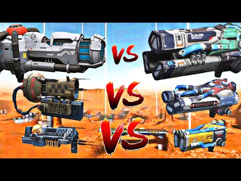 🔥 New CRYOGENIC weapons vs Plasma Weapons | War Robots test server