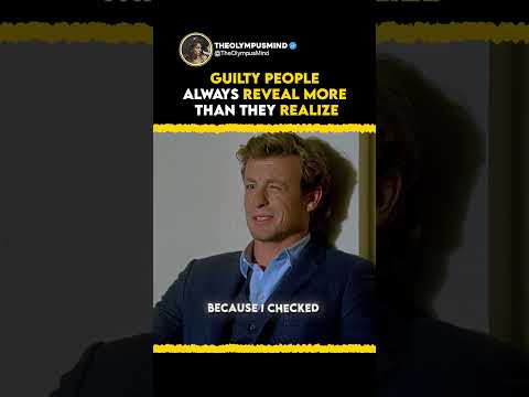 Guilty People Always Reveal More Than They Realize