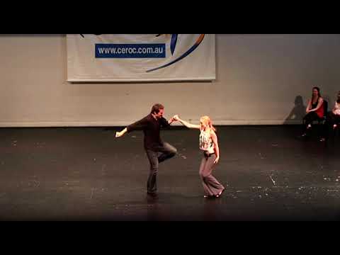 2010 Ceroc Championships - Champions DWAS - 1st Place - Scott Stuart & Holly Skinner