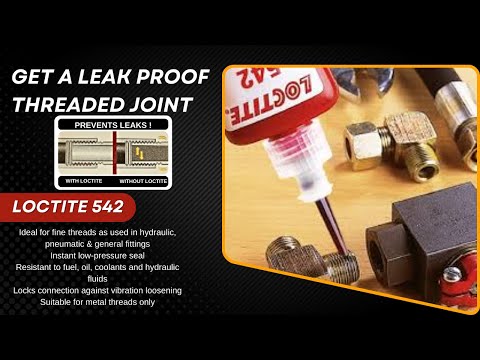 Loctite 542 Sealant: How to Seal Air/Hydraulic Thread Like a Pro #loctite #Loctite542 #ThreadSealant