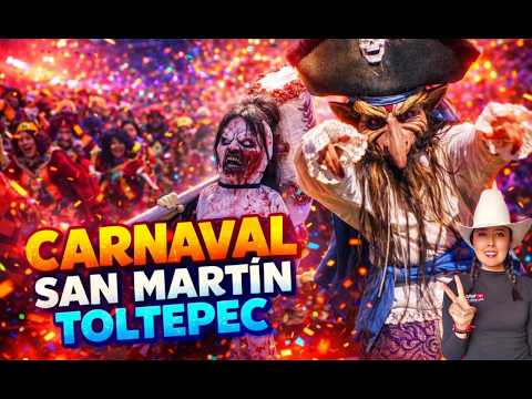 CARNAVAL San Martin Toltepec NO te lo puedes PERDER