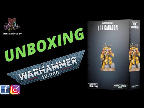 UNBOXING WARHAMMER 40K - TOR GARADON
