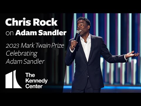 Chris Rock on Adam Sandler | 2023 Mark Twain Prize
