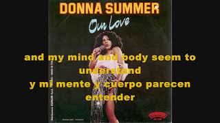 Donna Summer Our Love Subtitulado Español Deejay Lovemaker