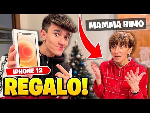 REGALO un IPHONE a MIA MAMMA PER NATALE! *SORPRESA COMMUOVENTE*