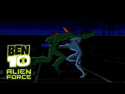 Fuego Pantanoso vs Kevin -Ben 10 Fuerza Alienigena