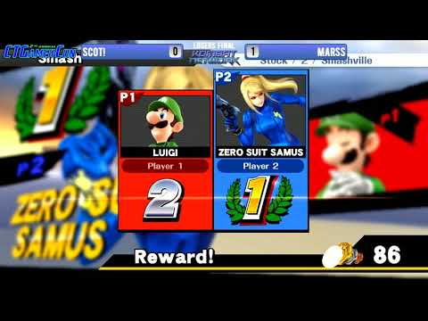 CT GamerCon 2 - Super Smash Bros. for Wii U Tournament Singles Losers Finals Scot! Vs Marss