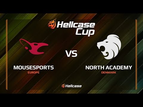 [EN] mousesports vs North Academy, map 1 mirage, Hellcase Cup 6