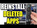 How To Reinstall Deleted Apps On Amazon Firestick Or Fire TV