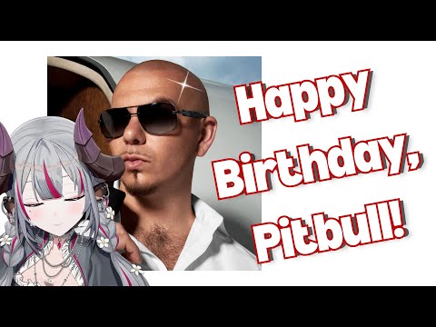 HAPPY BIRTHDAY PITBULL!