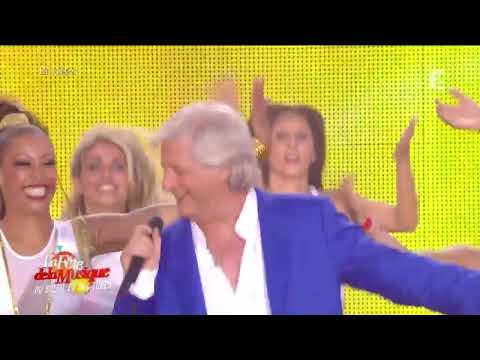 PATRICK SEBASTIEN & DANSEUSES   On est des dingues   FETE DE LA MUSIQUE 2014