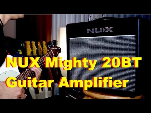NUX Mighty 20BT Guitar Amplifier review by Vinai T