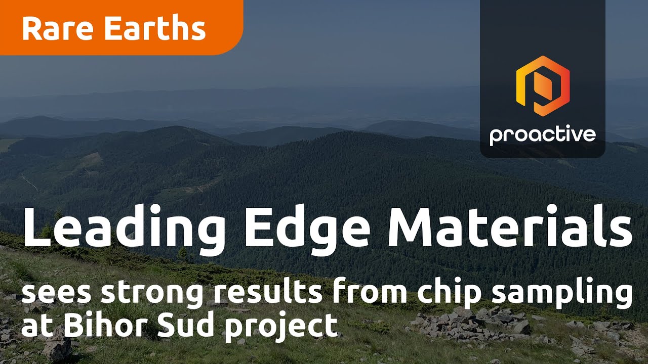 Leading Edge Materials sees strong results from chip sampling at Bihor Sud project
