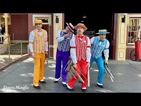 Dapper Dans Full Set | Disneyland Resort 2025 4K