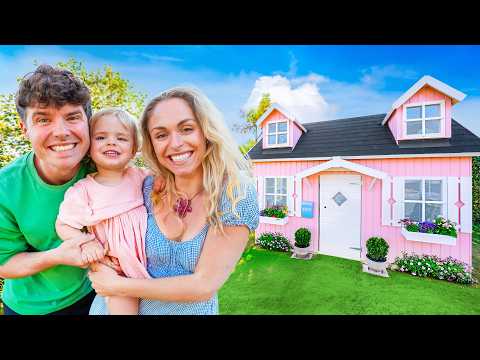 Overrasker Elina med LEGEHUSET!