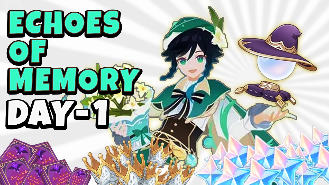 Echoes of Memory Event - Day 1 | How to get Phantasmal Gift: Star Omen | Genshin Impact Luna V 6.4