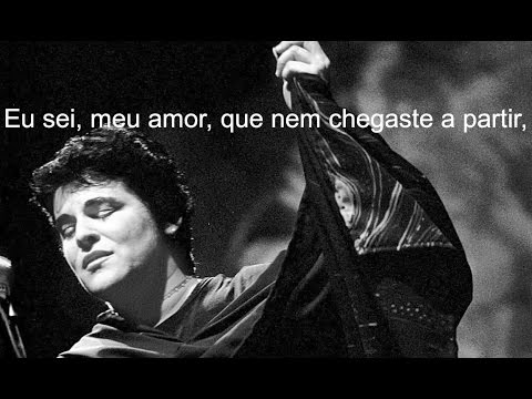 Portuguese Fado: Amália Rodrigues - Barco Negro + Lyrics + Translation in subtitles