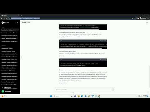 Action Sendkeys Selenium Java
