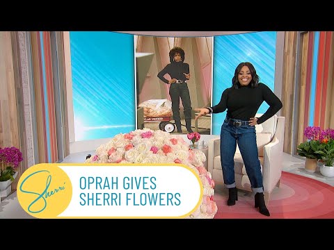 Flowers from Oprah