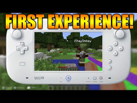 [LIVE]★Minecraft WiiU Edition - First Gameplay Experience & Let's Play (WiiU Minecraft)★