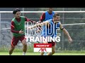 Inside Training: Passing, pressing, goals and counters