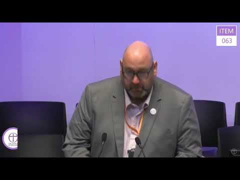 General Synod July 2023   Monday 10 Morning Item 63 Following Motion