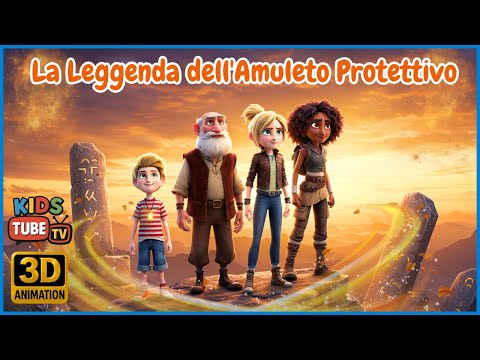 ✨ Fiabe | La Leggenda dell'Amuleto Protettore [Italiano] (Cartoni Animati per Bambini) ✨