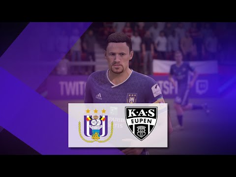 FIFA 19 Proximus ePro League / Anderlecht - Eupen / Matchday 08 (FR)