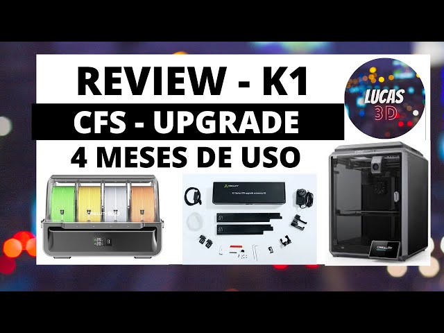 Vídeo relacionado con Kit de actualización oficial de la serie Creality K1 con CFS, accesorios de impresión multicolor con sistema de filamento Creality para K1 SE, K1, K1C, K1 Max