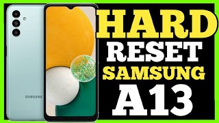 HARD RESET tirar SENHA padrão FORMATAR celular SAMSUNG A13