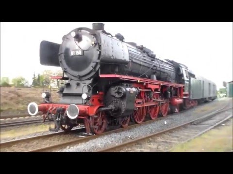 01 150 In Bielefeld+Führerstandsmitfahrt