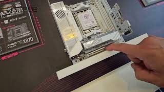 MSI MPG X870I Edge TI EVO at CES 2026