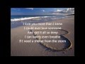 All I ever needed- Paul McDonald and Nikki Reed  (with lyrics)