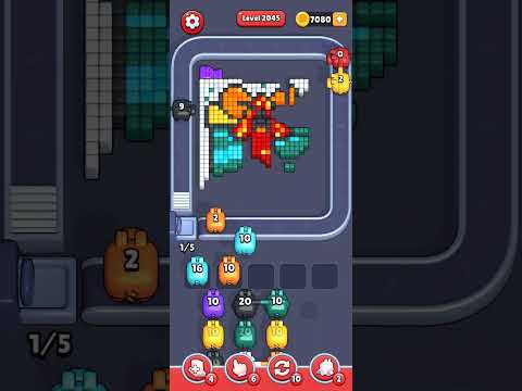 Pixel Flow Level 2045 Walkthrough