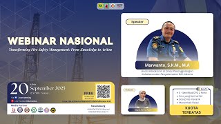 Download lagu SEMINAR NASIONAL || Transforming Fire Safety Management: From Knowledge to Action mp3