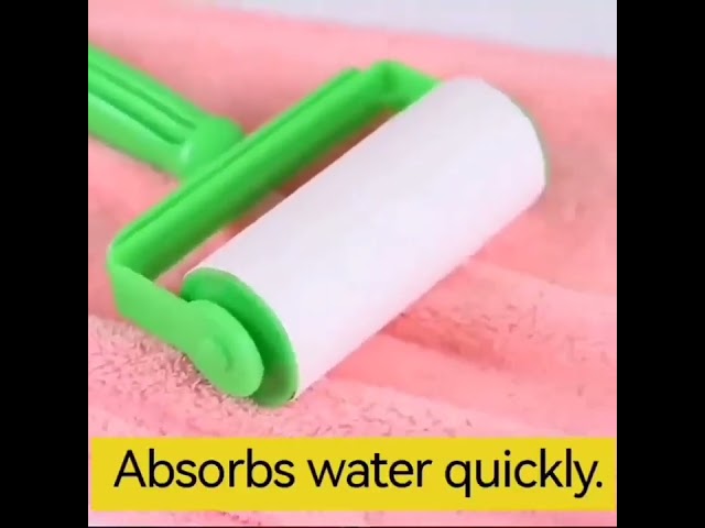 مناشف شعر من المايكروفايبر - لون وردي