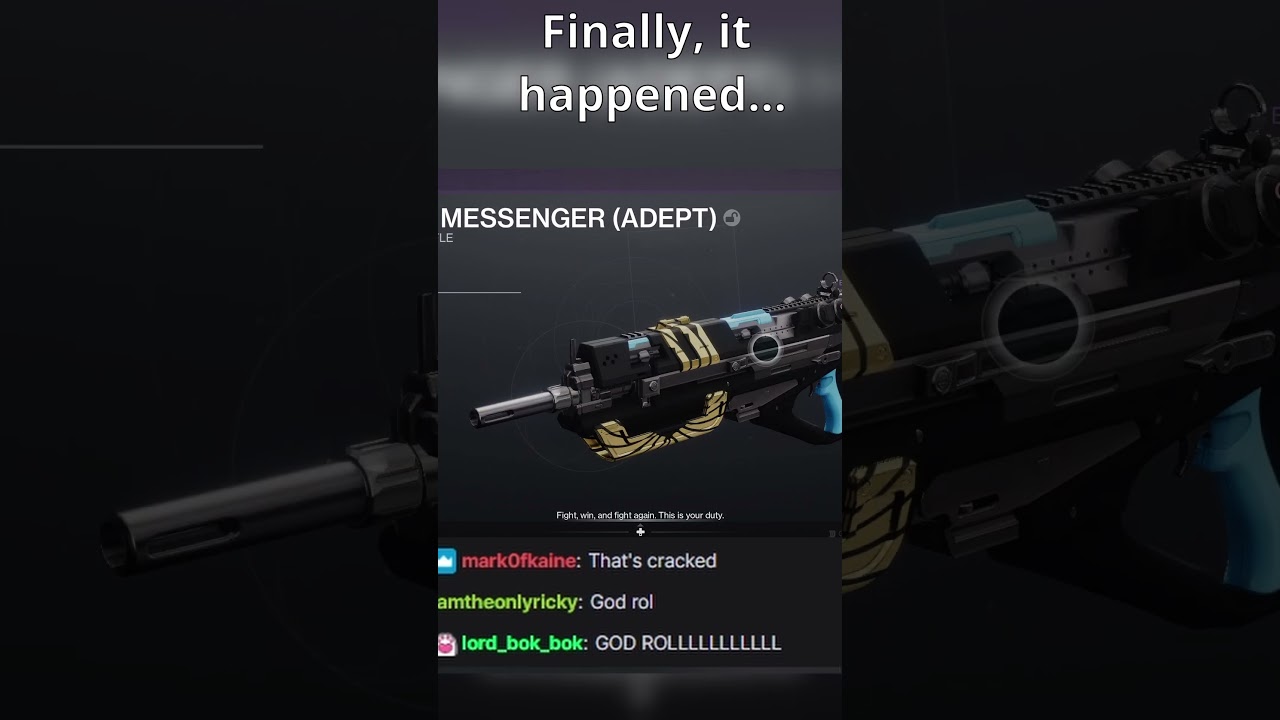 Finally, it happened! #destiny2