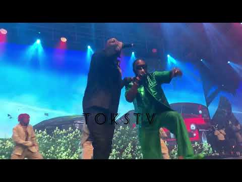 E for Energy! Adekunle Gold and Davido’s thunderous performance of High at Davido’s event in Lagos