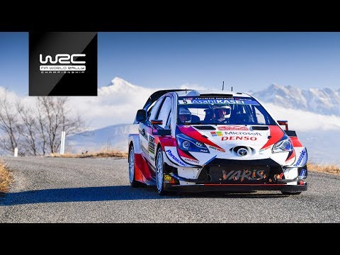 WRC Rallye Monte-Carlo 2019 Shakedown Highlights. Latvala CRASH! NEW drivers in NEW cars.