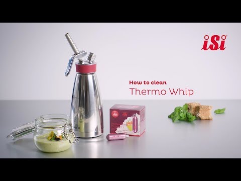 iSi Thermo Whip - How to Clean