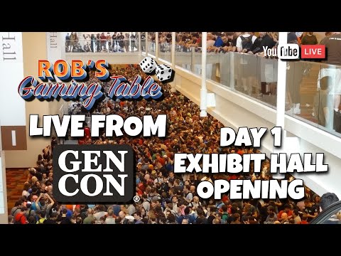 Live @ Gen Con 2022 Day 1 Exhibit Hall Opening