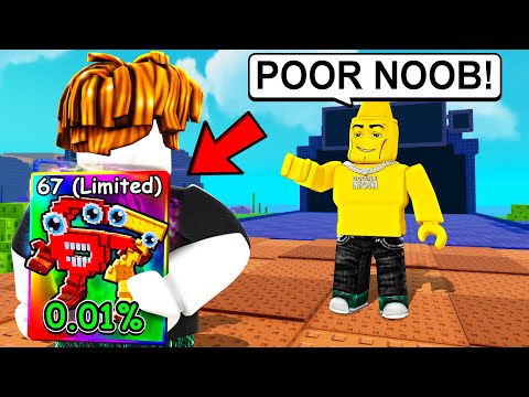 Trolling My Friend as a NOOB With RAREST BRAINROTS (Plants vs Brainrots)