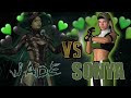 MK11 JADE VS SONYA BLADE Intense SET Mortal Kombat 11 ULTIMATE JADE ONLINE RANKED MATCHES